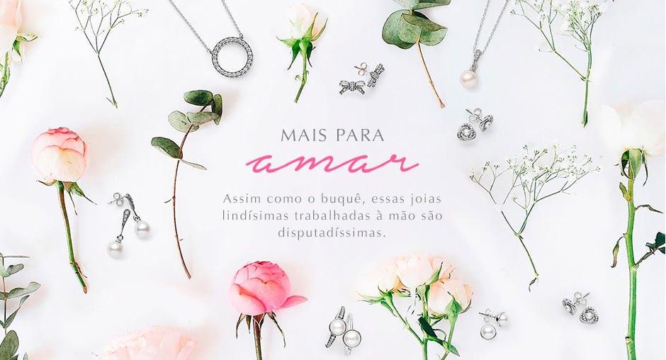 mais para amar. Assim como buquê, essas joias lindíssimas trabalhas à mão são disputadíssimas.